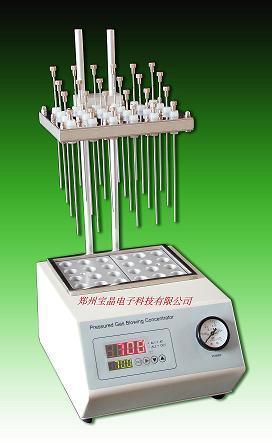 郑州宝晶YGC-48氮吹仪|48孔干式氮吹仪厂家、价格、操作说明